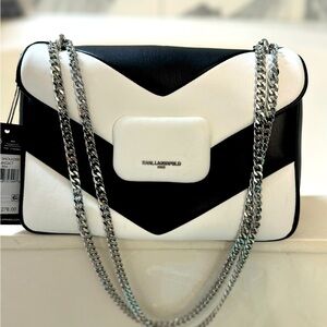 Karl Lagerfeld Chevron Purse
